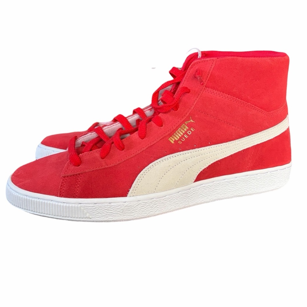 PUMA Suede Mid 21 High Risk Red Size 13